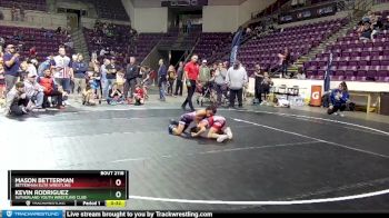 63 lbs Semifinal - Kevin Rodriguez, Sutherland Youth Wrestling Club vs Mason Betterman, Betterman Elite Wrestling