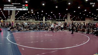 150 lbs Round 5 (6 Team) - Jackson Ellis, BRAWL Silver vs Cayden Swinford, North Shelby Regulators Blue