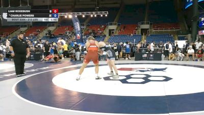 215 lbs Cons. Quarters - Liam Rodebush, Idaho vs Charlie Powers, Alaska
