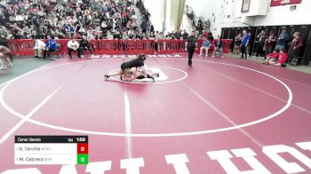 138 lbs Consolation - Suvi Talvitie, Newton South vs Mayanah Cabrera, Springfield Central