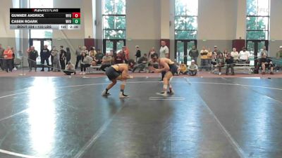 133 lbs Semifinal - Gunner Andrick, West Virginia vs Casen Roark, West Virginia