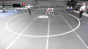 4A 130 lbs Cons. Round 2 - Alisson Soto, Dixie vs Kaylani Ober, Hurricane