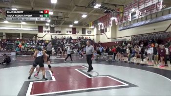 JV-12 lbs 7th Place Match - Paola Acosta Rivera, West Liberty vs Allie Sackett, Linn-Mar