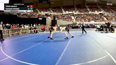 150-D1 Semifinal - Adam Angulo, Brophy College Preparatory vs Vaughn Strobel, Casteel High School