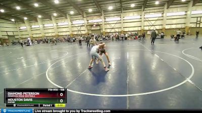 108 lbs Cons. Round 2 - Diamond Peterson, Mountain Ridge Sentinels vs Houston Davis, Empire