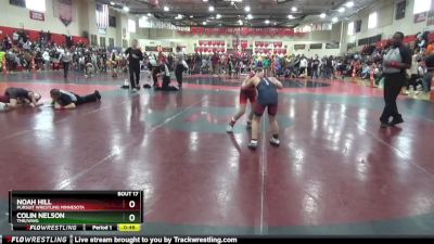 85 lbs Champ. Round 1 - Noah Hill, Pursuit Wrestling Minnesota vs Colin Nelson, TMB/WWG