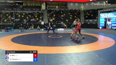 76 kg Consolation - Precious Bell, VICT/TMWC vs Victoria Francis, HWC/TMWC