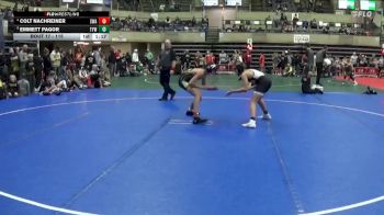 115 lbs Quarterfinal - Colt Nachreiner, Sarbacker Wrestling Academy vs Emmett Pagor, Tomah Youth Wrestling