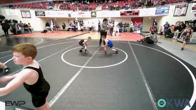 66 lbs Final - Barrett Kennell, Tiger Trained Wrestling vs Corbin Morrow, Wyandotte Youth Wrestling