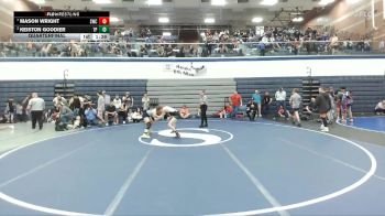 110 lbs Quarterfinal - Mason Wright, Suples Wrestling Club vs Keiston Goodier, Terreton Panthers