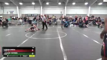 60 lbs Placement (4 Team) - Logan Smith, MJWL vs Jaxson Hayden, SMWC