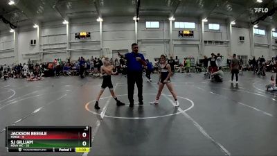 72 lbs Round 8 (10 Team) - SJ Gilliam, NOVA WC vs Jackson Beegle, FORGE