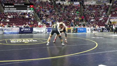 160 lbs Consi 3 - Alek Palko, Jefferson-Morgan vs Nicky Negron, Bishop McDevitt