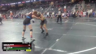 127 lbs Cons. Round 3 - Nia Hagler, Team Utah vs Ashlyn Hahn, Team Kansas