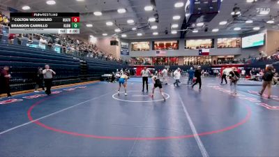 120 lbs Semifinal - Colton Woodward, Rockwall Heath vs Brandon Carrillo, Klein