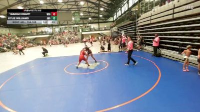 156-169 lbs Round 1 - Mariah Knapp, Wrath vs Kylie Williams, Askren Wrestling Academy