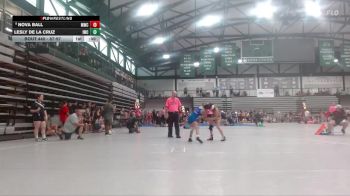 87-97 lbs Champ. Round 1 - Nova Ball, Munster Wrestling Club vs Lesly De La Cruz, Irish Wrestling Club