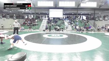 113 lbs Champ. Round 1 - Jusin Farnsworth, Malvern Prep vs Jayden Anthony, Holy Cross Prep