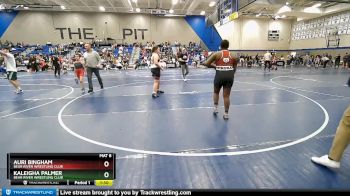 180 lbs Round 4 - Auri Bingham, Bear River Wrestling Club vs KaLeigha Palmer, Bear River Wrestling Club