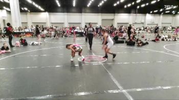 71 lbs Round 6 (10 Team) - Aissa Castillo, Takedown Elite vs Sofia Muñoz, NC Girls Wrestling Club