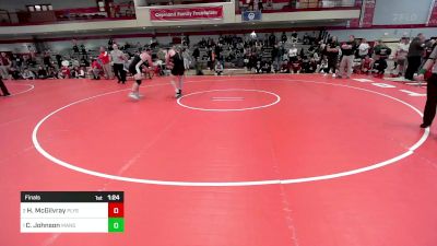 220 lbs Final - Heath McGilvray, Plymouth South vs Colton Johnson, Mansfield