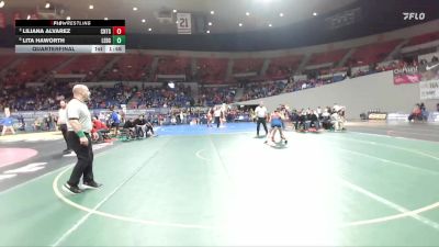 6A/5A Girls 135 Quarterfinal - Liliana Alvarez, Central Girls vs Lita Haworth, Lebanon Girls