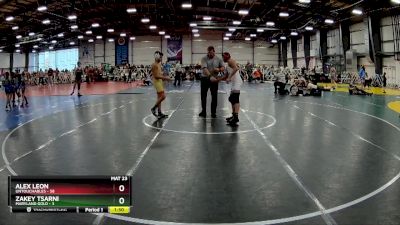 110 lbs Rd# 8- 12:30pm Saturday Final Pool - Zakey Tsarni, Maryland GOLD vs Alex Leon, Untouchables