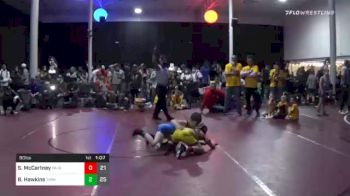 90 lbs Prelims - SJ McCartney, PA West vs Bentley Hawkins, Team Michigan