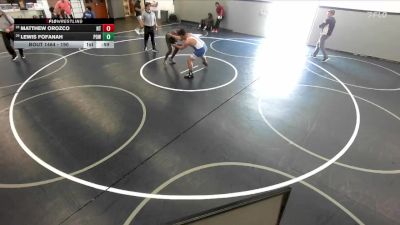 190 lbs Cons. Round 2 - Lewis Fofanah, Poway vs Matthew Orozco, North Torrance