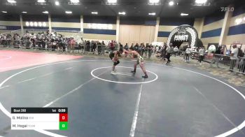 120 lbs Consi Of 64 #2 - Greyson Molina, 208 Spartans vs Marley Hogai, Team Thunder WC