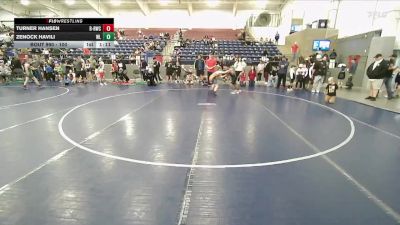 100 lbs Cons. Semi - Turner Hansen, RWC - Roy Wrestling Club vs Zenock Havili, Laker Wrestling Club