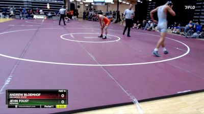 141 lbs Cons. Round 5 - Andrew Bloemhof, Oklahoma State vs Jevin Foust, Newman