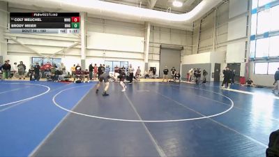 190 lbs Champ. Round 1 - Brody Meier, Bingham vs Colt Meuchel, Windsor