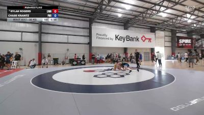 86 kg Champ. Round 2 - Rylan Rogers, Lehigh Valley Wrestling RTC vs Chase Kranitz, Pittsburgh Wrestling Club