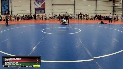 140 lbs Rd# 10- 4:00pm Saturday Final Pool - Blake Taylor, NCWAY National Team vs Isaiah Sekutera, PA Blue