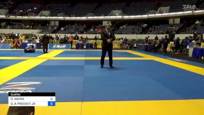 DANIEL MAIRA vs DENNIS A PRESSEY JR 2022 World IBJJF Jiu-Jitsu No-Gi Championship