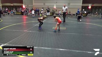 47 lbs Quarterfinal - Wyatt Wilson, Mi Rev vs Ryder Clay, Anchor Bay WC