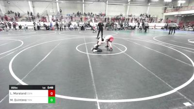 89 lbs 5th Place - Leandra Moreland, Espanola Wrestling vs Mario Quintana, Trinidad WC