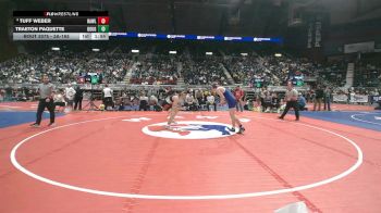 3A-165 lbs Champ. Round 1 - Traeton Paquette, Douglas vs Tuff Weber, Rawlins