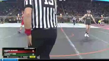 D4-160 lbs Champ. Round 1 - Garrett Iobe, Union City vs Aaron Seward, Perry