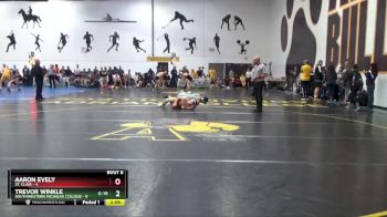 149 lbs Round 2 (12 Team) - Aaron Evely, St. Clair vs Trevor Winkle, Southwestern Michigan College