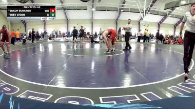 197 lbs Champ. Round 2 - Joey Lyons, Gannon University vs Jaxon Burcher, Wheeling University