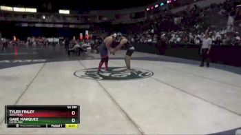 5A 285 lbs Cons. Round 2 - Gabe Marquez, Cleveland vs Tyler Finley, West Mesa