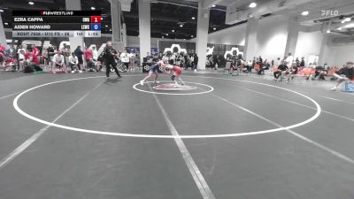 U15 FS - 38 lbs Cons. Round 3 - Ezra Cappa, Contenders Wrestling Academy vs Aiden Howard, Legacy Elite Wrestling Club