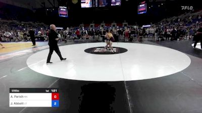 126 lbs Cons 64 #1 - Adam Parish, MN vs Jet Abbott, UT