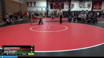 170 lbs Quarterfinal - Lucas Wagenbach, Mediapolis vs Nate Richards, Prairie City Monroe