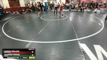120 lbs Champ. Round 1 - Channing Wenzel, Powell vs Hudson England, Star Valley