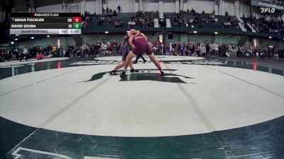 285 lbs Quarterfinal - David Szuba, Arizona State vs Aidan Fockler, Central Michigan