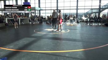 152 lbs Cons. Round 1 - Bentley Bunge, Lisbon Lion Mat Pack vs Hayden Wiltfang, Benton Community Wrestling Clu