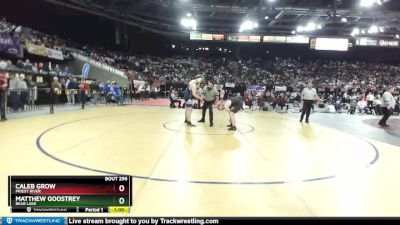 2A 220 lbs Cons. Round 2 - Caleb Grow, Priest River vs Matthew Goostrey, Bear Lake